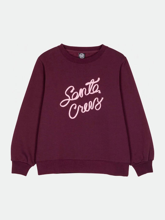 Santa Cruz Sweatshirt Dark Cherry
