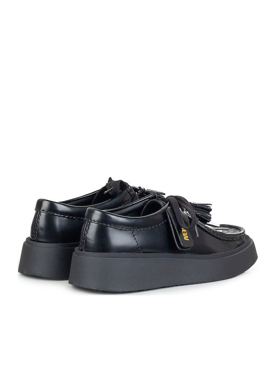 Loafers Torview Γυναικεία Μοκασίνια σε Μαύρο Χρώμα