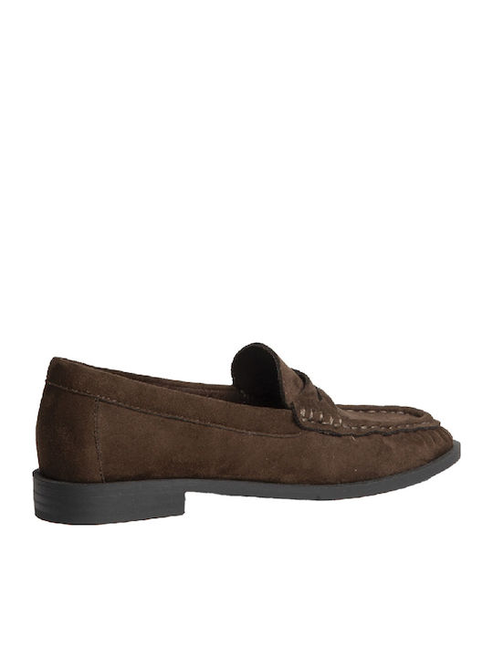 Women's Moccasins in Brown Color
