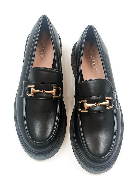 Women's Loafers in Black Color