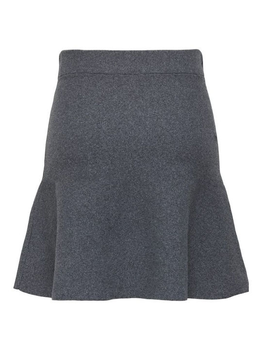 Mini Skirt Medium Grey Melange