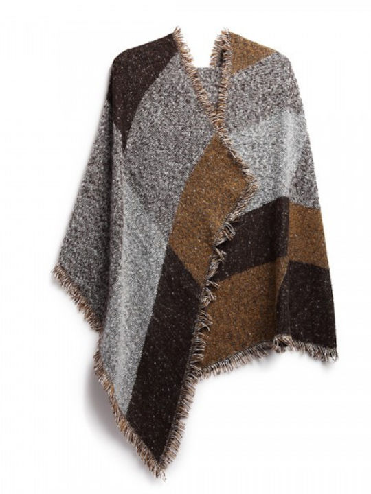 Women's Wool Scarf Brown