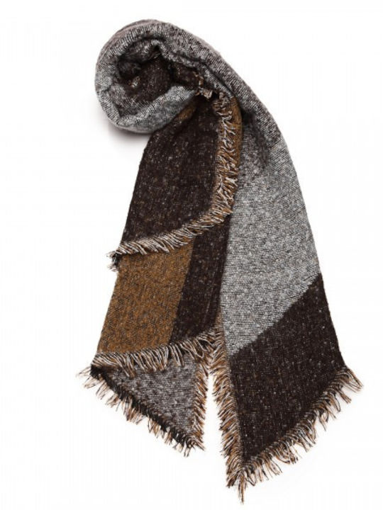 Women's Wool Scarf Brown