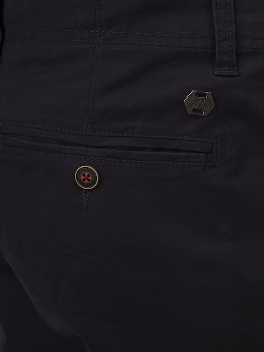 Trousers Chino in Loose Fit Dark Blue