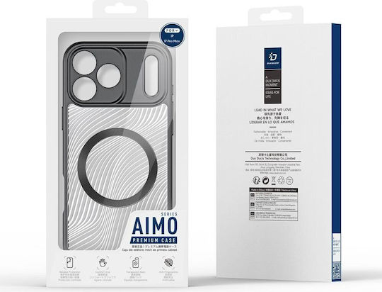 Dux Ducis Aimo Back Cover Σιλικόνης / Πλαστικό Μαύρο (iPhone 17 Pro Max)