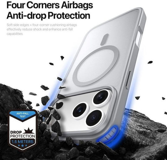 Dux Ducis Yind Back Cover Πλαστικό / Σιλικόνης Γκρι (iPhone 17 Pro)