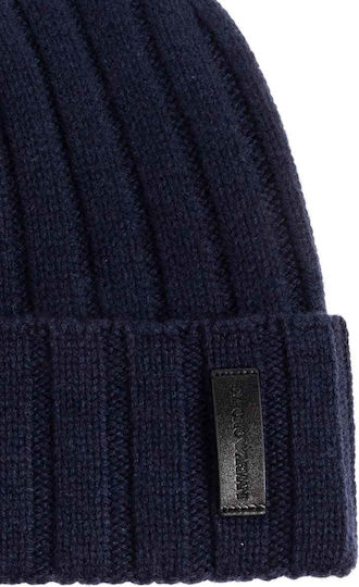Beanie Unisex Căciulă Tricotat în culoarea Albastru marin