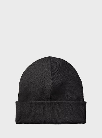 Beanie Männer Beanie Gestrickt in Schwarz Farbe