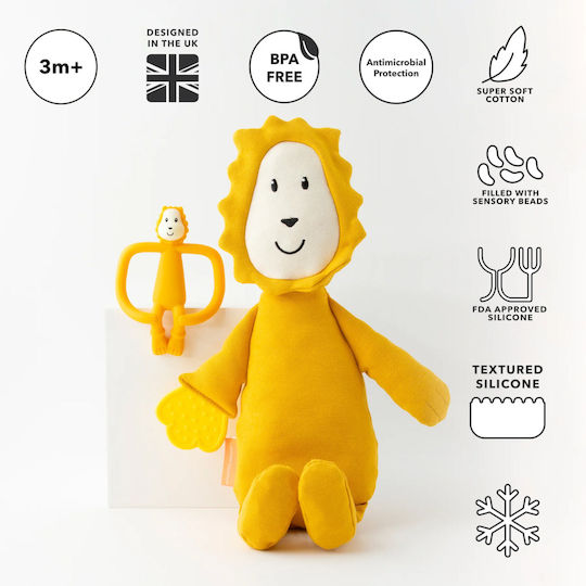 Matchstick Monkey Inel Dentar Cu Apă Fără BPA Pentru 3 Luni+