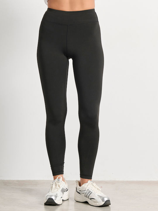 Women's Long Training Legging High Waisted Black
