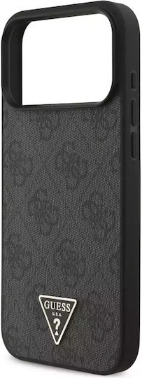 Guess Back Cover Πλαστικό / Σιλικόνης / Δερμάτινο / Δερματίνης Μαύρο (iPhone 17 Pro Max)