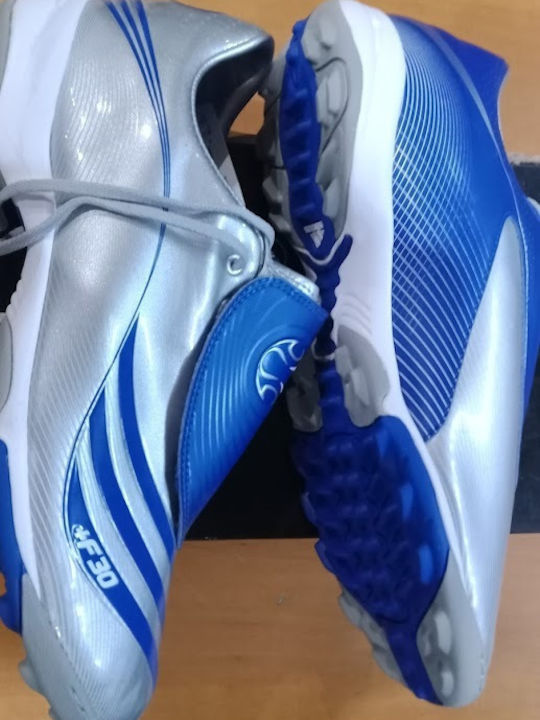 adidas Football Shoes with Molded Cleats Silver