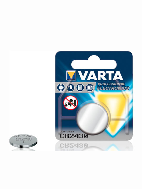 Varta Professional Electronics Μπαταρία Λιθίου Ρολογιών CR2430 3V 1τμχ
