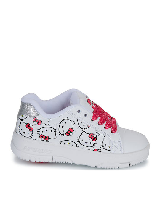 Kids Sneakers with Wheels White