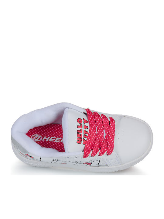 Kids Sneakers with Wheels White