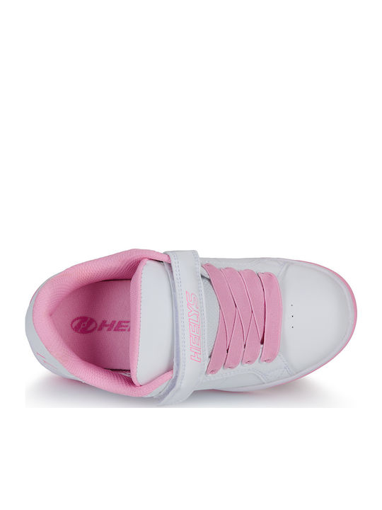 Παιδικά Sneakers με Ροδάκια Λευκά