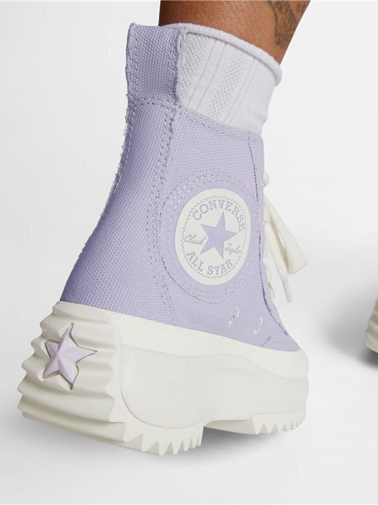 Run Star Hike Platform Γυναικεία Sneakers Μωβ