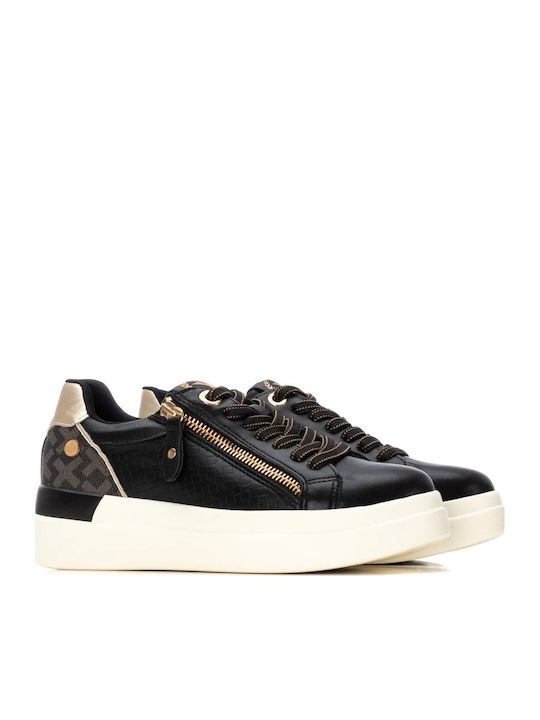 Casual Γυναικεία Sneakers Μαύρα