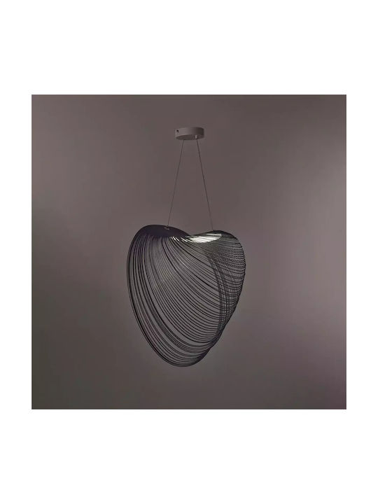 Полилей Void Черен Elbulgaria LED 16W 3000K 4227/600 BK