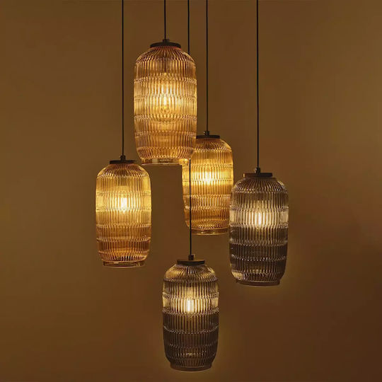 Chandelier Polymia Black Elbulgaria 5xe27 4245/5
