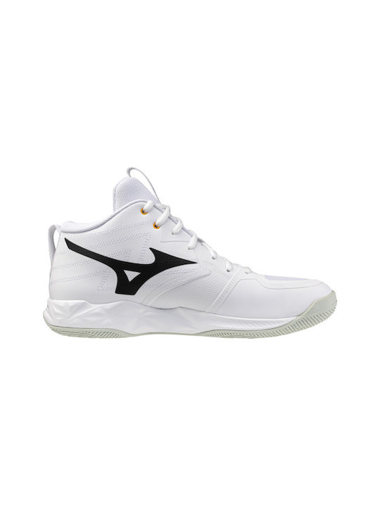 Momentum Pro Mid Мъжки Спортни обувки Волейбол White / Black / Frosted Emerald
