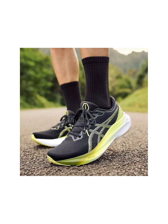Gel-Kayano 30 Sport Shoes Running Black / Glow Yellow