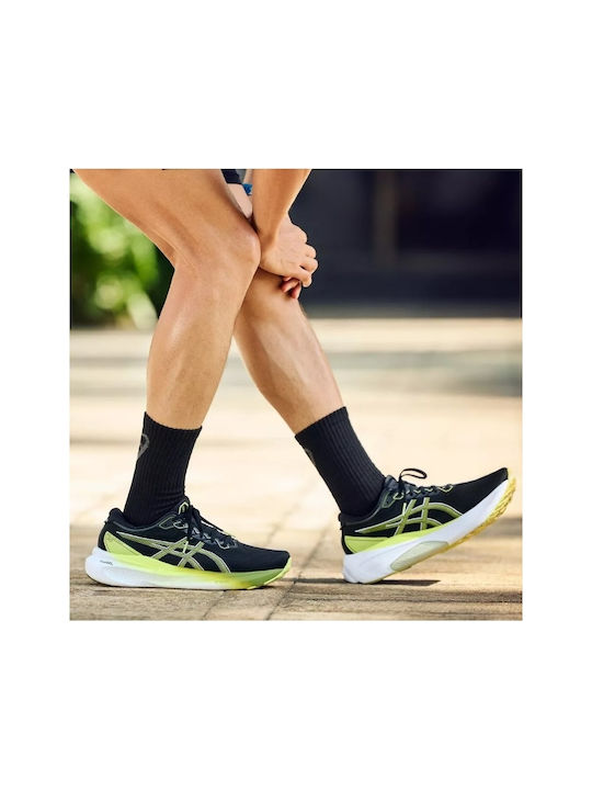 Gel-Kayano 30 Sport Shoes Running Black / Glow Yellow