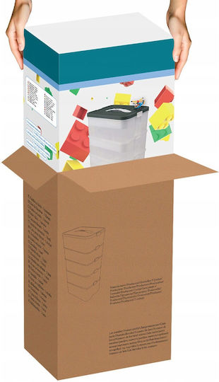 din Plastic Alb 22.5x30.5x52.6cm 1buc