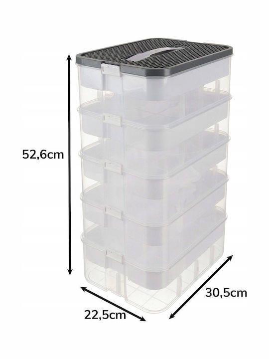 din Plastic Alb 22.5x30.5x52.6cm 1buc
