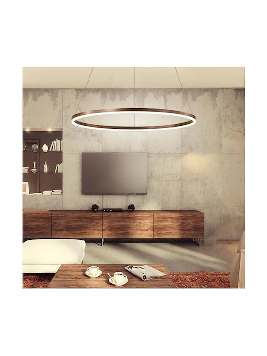 Lightex Caterina Lustră Maro 60cm.