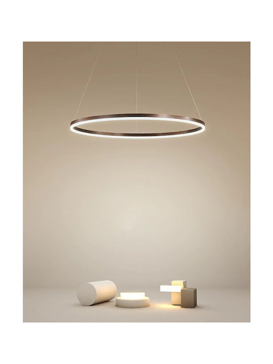 Lightex Caterina Lustră Maro 60cm.