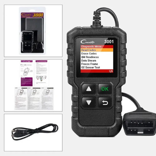Launch CReader 3001 Instrument de diagnosticare auto Digital OBD 2 cu Cablu
