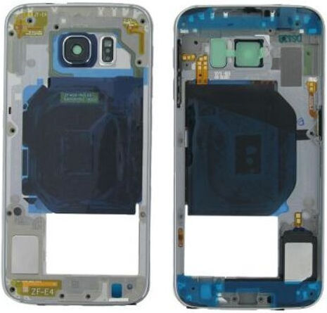 Samsung Μεσαίο Πλαίσιο Μπλε για Galaxy S6
