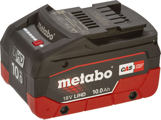 Metabo Baterie Unealtă 18V cu Capacitate 10Ah Lihd