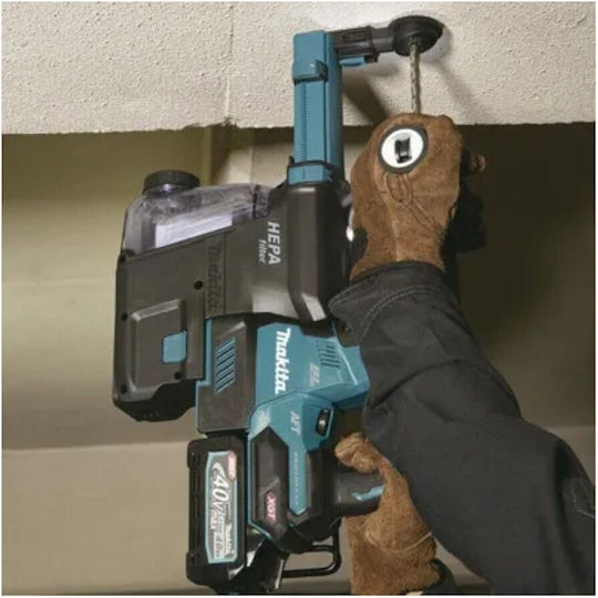 Makita XGT Impact Demolition Hammer Battery Brushless 40V 2x4Ah with Chuck SDS Plus HR002GM204