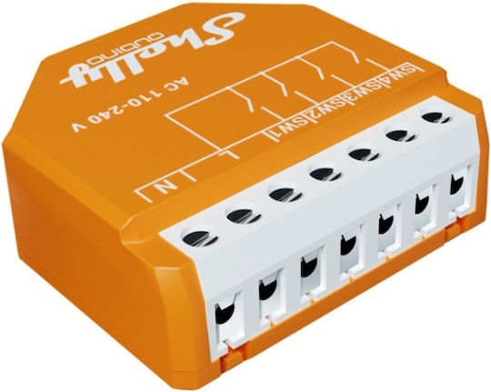 Shelly Wave I4 Intelligenter Schalter Z-Wave Mit Neutral