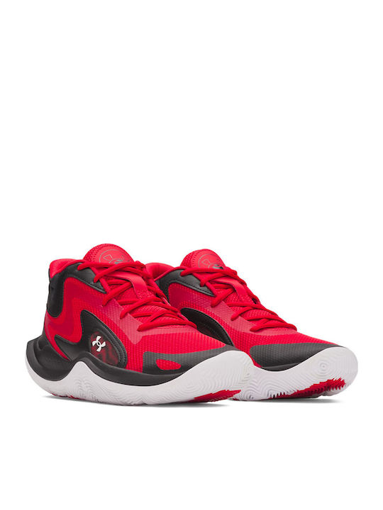 Low Basketball Shoes Red