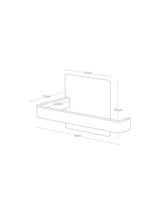 Yamazaki Paper Holder Black
