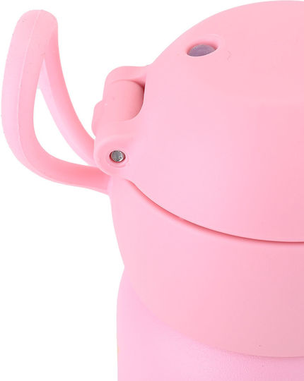 Estia Wonder Bottle Save The Aegean Kids Water Bottle Thermos Stainless Steel with Straw Non Spill Rainbow Dreams 500ml