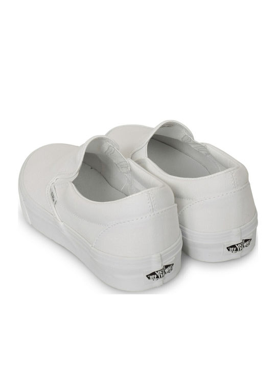 Текстил Мъжки Slip-On Бели