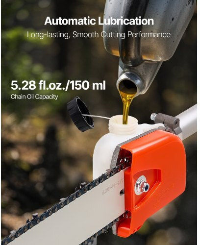Vevor Vevor Garden Multi Tools Gasoline 2 in 1 Chainsaw Extension