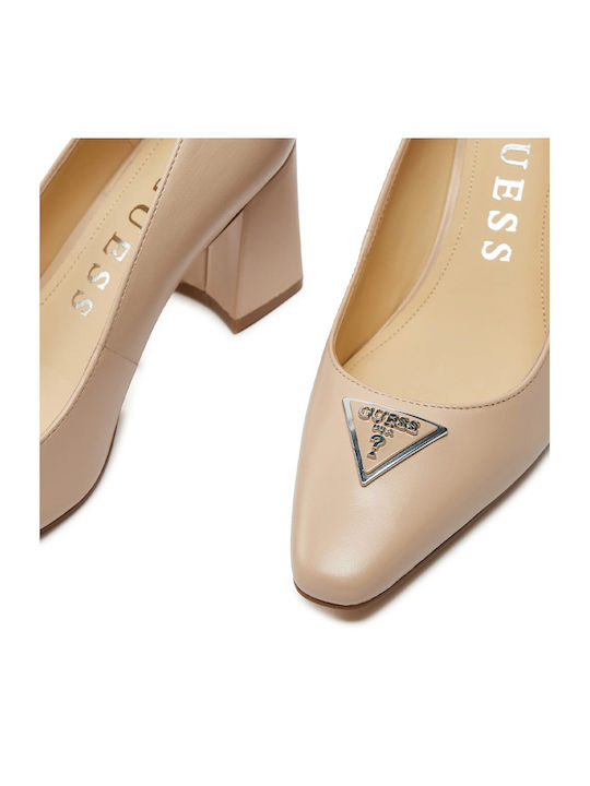 Leather Pink Heels Varlay2
