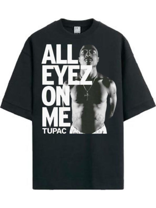 Amplified Oversized T-shirt Tupac All Eyes On Me Black Unisex Zav862aeo Amplified Oversized T-shirt Tupac All Eyes On Me Black Unisex Zav862aeo