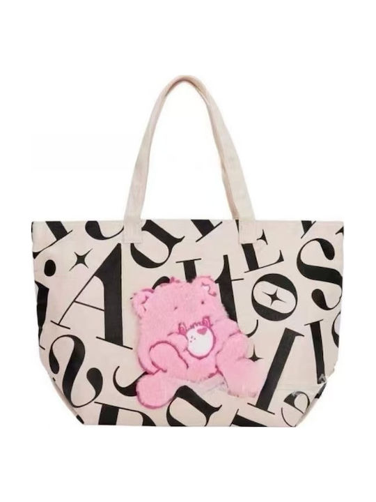 King Υφασμάτινη Τσάντα Pink Bear Πολλαπλών Χρήσεων 100% Ανακυκλώσιμα Υλικά 45χ30 Εκ