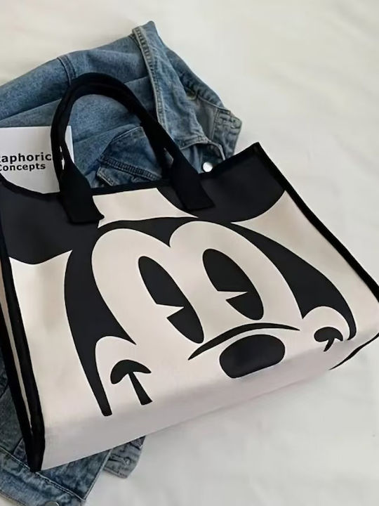 King Υφασμάτινη Τσάντα Mickey Πολλαπλών Χρήσεων 100% Ανακυκλώσιμα Υλικά 40χ29 Εκ