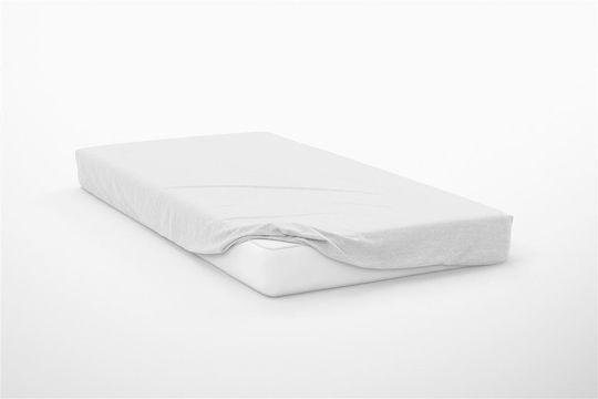 Dimcol Super-Doppel 160x200+30cm mit Gummizug Exotic Line White