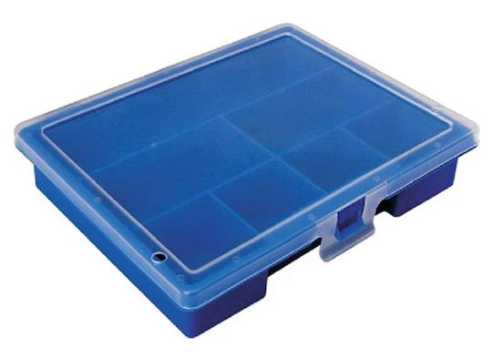 Tipa Tool Compartment Organiser 7 Slot Blue 17.8x14.5x3.6cm
