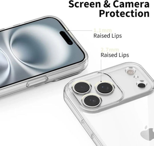 Tech-Protect Flexair Back Cover Σιλικόνης Διάφανο (iPhone 17 Pro)