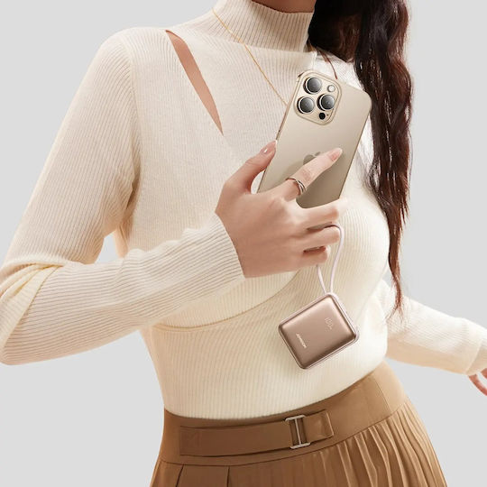 Joyroom JR-PBF27 Power Bank 10000mAh 22.5W με Θύρα USB-C Χρυσό