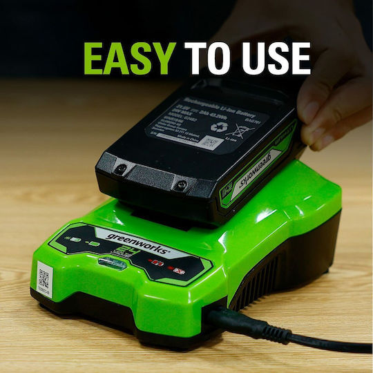 Greenworks Ladegerät für Werkzeugbatterien 24V